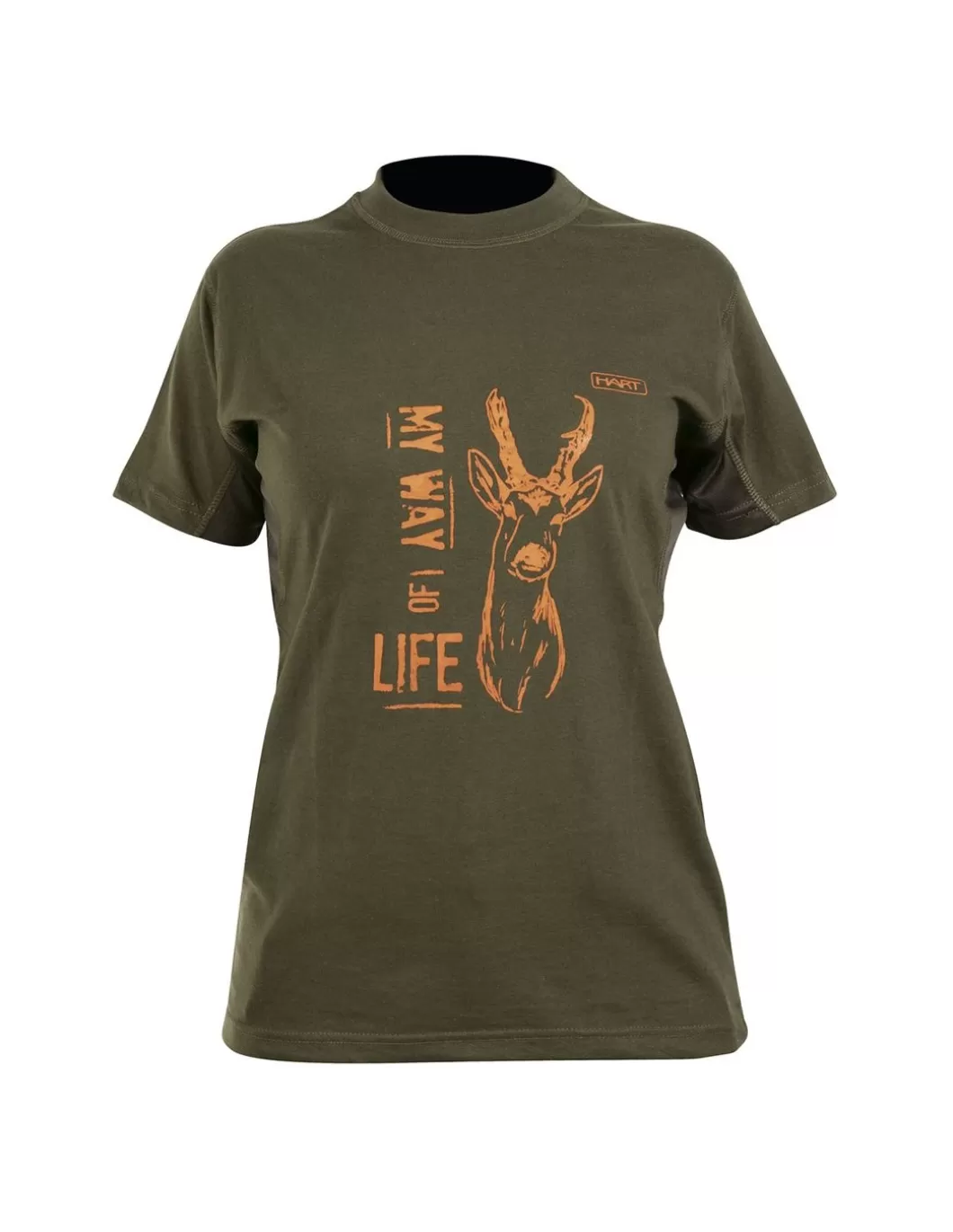 Femme HART HUNTING Chemises Et T-Shirts>Hart Branded Roe Deer T-Shirt Femme